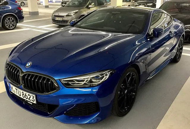 2024 BMW M8 (photo for reference, not the listed car)