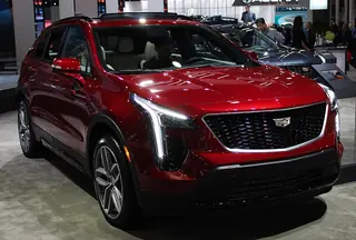 2024 Cadillac XT4, a photo of this model, not the listed car
