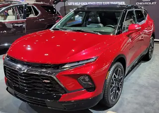 2026 Chevrolet Blazer, a photo of this model, not the listed car