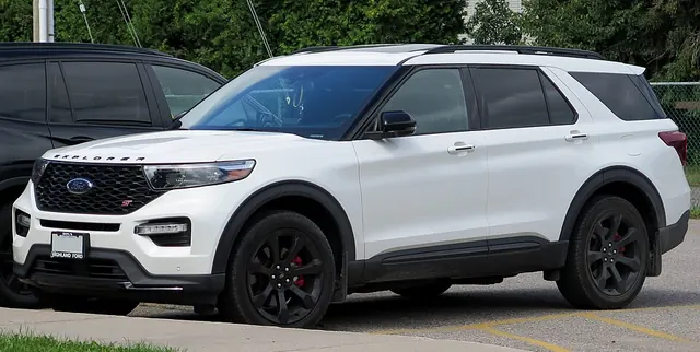 2025 Ford Explorer (photo for reference, not the listed car)