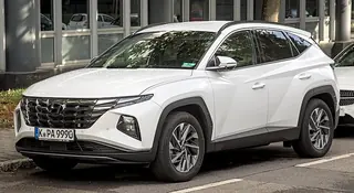 2026 Hyundai Tucson, a photo of this model, not the listed car
