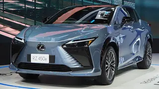 2025 Lexus RZ, a photo of this model, not the listed car