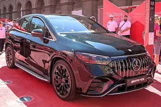 2023 Mercedes-Benz EQE, a photo of this model, not the listed car