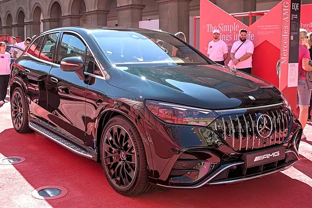 2024 Mercedes-Benz EQE (photo for reference, not the listed car)
