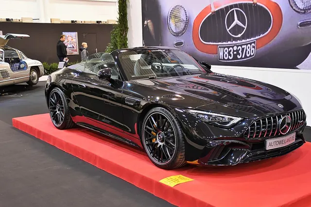 2022 Mercedes-Benz SL55 (photo for reference, not the listed car)