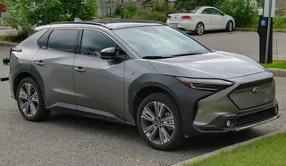 2024 Subaru Solterra, a photo of this model, not the listed car
