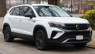 2024 Volkswagen Taos, a photo of this model, not the listed car